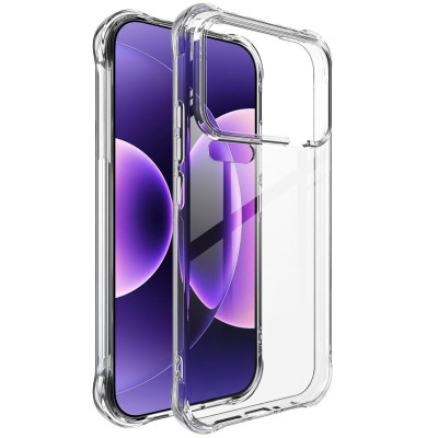 Накладка GETMAN посилені кути для Xiaomi 17 Pro- прозорий Накладка GETMAN посилені кути для Xiaomi 17 Pro- прозорий