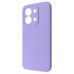 Накладка (з мікрофіброю) Silicone Cover Lakshmi Full Camera для Xiaomi Redmi 15C (UA/Europe 173mm)- бузковий