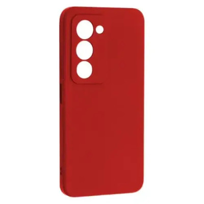 Накладка (з мікрофіброю) GETMAN Liquid Silk Full Camera для Xiaomi Redmi 15 (Global)- темно-червоний Накладка (з мікрофіброю) GETMAN Liquid Silk Full Camera для Xiaomi Redmi 15 (Global)- темно-червоний