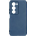 Накладка (з мікрофіброю) GETMAN Liquid Silk Full Camera для Xiaomi Redmi 15 (Global)- синій