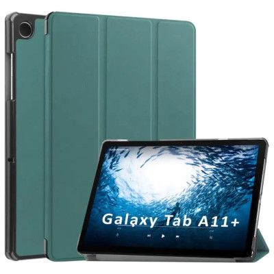Чохол-книжка Zarmans для планшета Samsung Tab A9 Plus / TAB A11 Plus / SM-X210 / X215 / X230 / X236 (11")- темно-зелений