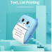 Дитячий термопринтер A8 Cat printer, bluetooth, синій Дитячий термопринтер A8 Cat printer, bluetooth, синій