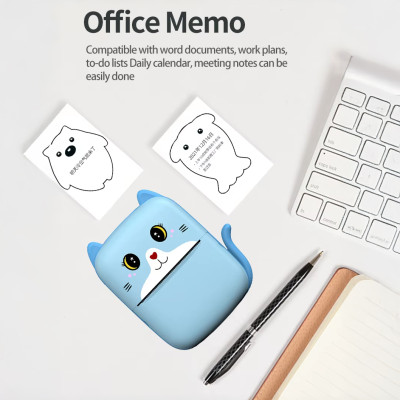 Дитячий термопринтер A8 Cat printer, bluetooth, синій Дитячий термопринтер A8 Cat printer, bluetooth, синій