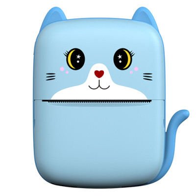 Дитячий термопринтер A8 Cat printer, bluetooth, синій Дитячий термопринтер A8 Cat printer, bluetooth, синій