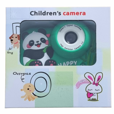 Дитячий фотоапарат M03, Панда, зелений Дитячий фотоапарат M03, Панда, зелений