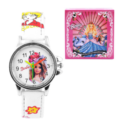 Годинник наручний Дитячий каучук, Barbie (Box)