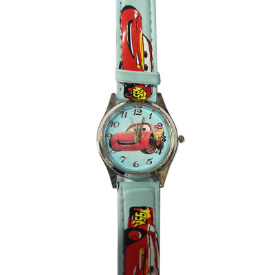Годинник наручний Дитячий каучук, Cars Disney (Box)