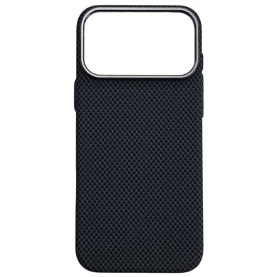 Накладка Piblue Magentic Magnetic (PL-99) Carbon nanofiber для iPhone 17 Pro- чорний Накладка Piblue Magentic Magnetic (PL-99) Carbon nanofiber для iPhone 17 Pro- чорний