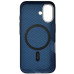 Накладка Piblue Magentic Magnetic (PL-99) Carbon nanofiber для iPhone 16- чорний