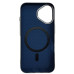 Накладка Piblue Magentic Magnetic (PL-99) Carbon nanofiber для iPhone 16- титановий сірий
