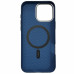 Накладка Piblue Magentic Magnetic (PL-99) Carbon nanofiber для iPhone 16 Pro- чорний