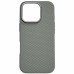 Накладка Piblue Magentic Magnetic (PL-99) Carbon nanofiber для iPhone 16 Pro- титановий сірий