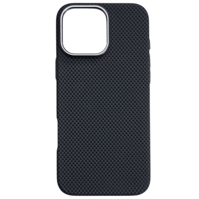Накладка Piblue Magentic Magnetic (PL-99) Carbon nanofiber для iPhone 16 Pro Max- чорний Накладка Piblue Magentic Magnetic (PL-99) Carbon nanofiber для iPhone 16 Pro Max- чорний