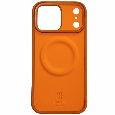 Накладка Piblue Magentic Magnetic (PL-128) для IPhone 17 Pro- помаранчевий