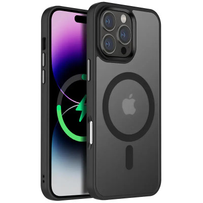 Накладка Piblue Magentic Magnetic (PL-52) для IPhone 16 Pro- чорний