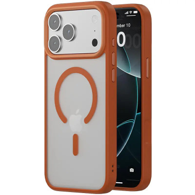Накладка Piblue Magentic Magnetic (PL-52) для IPhone 17 Pro- помаранчевий