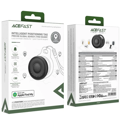Трекер Acefast S1 Findy (Black) Трекер Acefast S1 Findy (Black)