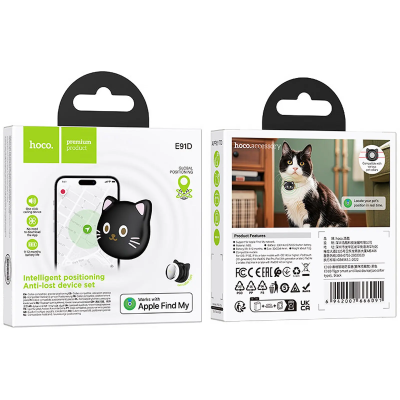 Трекер Hoco E91D Tiger Kitty 230mAh (Black)