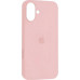 Накладка (з мікрофіброю) Silk with Magnetic для iPhone 17- рожевий пісок