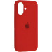 Накладка (з мікрофіброю) Silk with Magnetic для iPhone 17- червоний