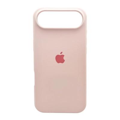 Накладка (з мікрофіброю) Silk with Magnetic для iPhone 17 Air- рожевий пісок