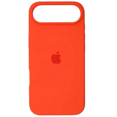 Накладка (з мікрофіброю) Silk with Magnetic для iPhone 17 Air- червоний