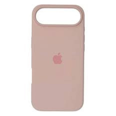Накладка (з мікрофіброю) Silk with Magnetic для iPhone 17 Air- пастельно-рожевий