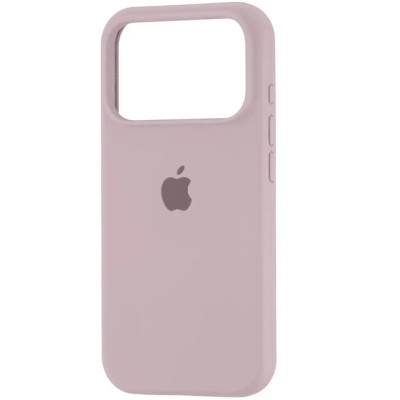 Накладка (з мікрофіброю) Silk with Magnetic для iPhone 17 Pro Max- рожевий пісок