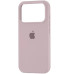 Накладка (з мікрофіброю) Silk with Magnetic для iPhone 17 Pro Max- рожевий пісок