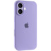 Накладка (з мікрофіброю) Silk Full Camera для iPhone 17- бузковий