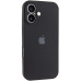 Накладка (з мікрофіброю) Silk Full Camera для iPhone 17- чорний