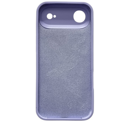 Накладка (з мікрофіброю) Silk Full Camera для iPhone 17 Air- бузковий