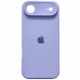 Накладка (з мікрофіброю) Silk Full Camera для iPhone 17 Air- бузковий