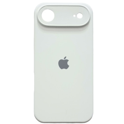 Накладка (з мікрофіброю) Silk Full Camera для iPhone 17 Air- білий