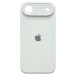 Накладка (з мікрофіброю) Silk Full Camera для iPhone 17 Air- білий