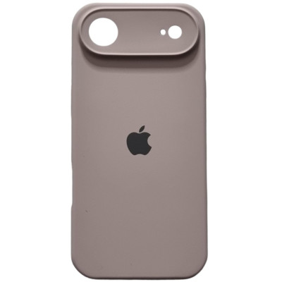 Накладка (з мікрофіброю) Silk Full Camera для iPhone 17 Air- пастельно-рожевий