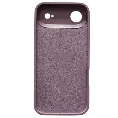Накладка (з мікрофіброю) Silk Full Camera для iPhone 17 Air- ліловий