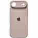 Накладка (з мікрофіброю) Silk Full Camera для iPhone 17 Air- рожевий пісок
