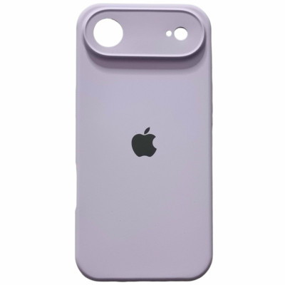 Накладка (з мікрофіброю) Silk Full Camera для iPhone 17 Air- лавандовий
