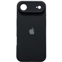 Накладка (з мікрофіброю) Silk Full Camera для iPhone 17 Air- чорний