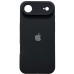 Накладка (з мікрофіброю) Silk Full Camera для iPhone 17 Air- чорний