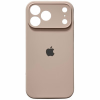 Накладка (з мікрофіброю) Silk Full Camera для iPhone 17 Pro Max- рожевий пісок