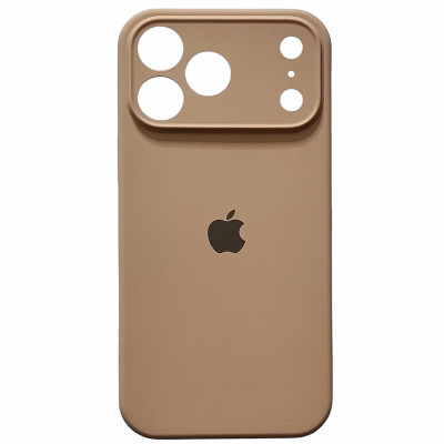 Накладка (з мікрофіброю) Silk Full Camera для iPhone 17 Pro Max- золото пустелі
