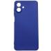 Накладка (з мікрофіброю) GETMAN Liquid Silk Full Camera для Samsung A07- синій