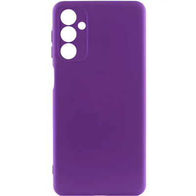 Накладка (з мікрофіброю) GETMAN Liquid Silk Full Camera для Samsung A14 4G/5G- фіолетовий Накладка (з мікрофіброю) GETMAN Liquid Silk Full Camera для Samsung A14 4G/5G- фіолетовий