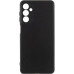 Накладка (з мікрофіброю) GETMAN Liquid Silk Full Camera для Samsung A14 4G/5G- чорний