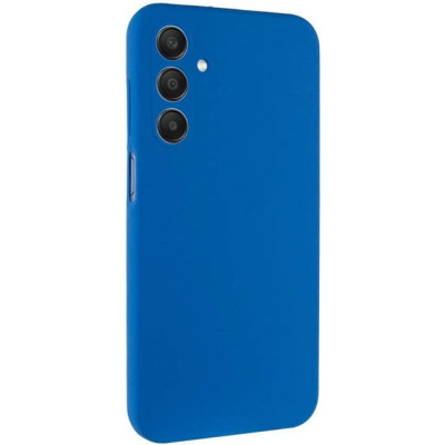 Накладка (з мікрофіброю) GETMAN Liquid Silk Full Camera для Samsung A17 4G/5G- синій Накладка (з мікрофіброю) GETMAN Liquid Silk Full Camera для Samsung A17 4G/5G- синій