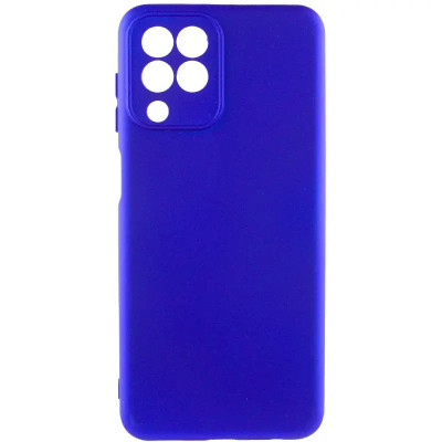 Накладка (з мікрофіброю) GETMAN Liquid Silk Full Camera для Samsung M33 5G- ультра-синій Накладка (з мікрофіброю) GETMAN Liquid Silk Full Camera для Samsung M33 5G- ультра-синій