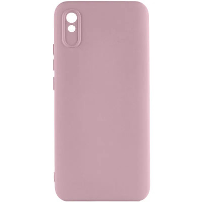 Накладка (з мікрофіброю) GETMAN Liquid Silk Full Camera для Xiaomi Redmi 9A- рожевий пісок Накладка (з мікрофіброю) GETMAN Liquid Silk Full Camera для Xiaomi Redmi 9A- рожевий пісок
