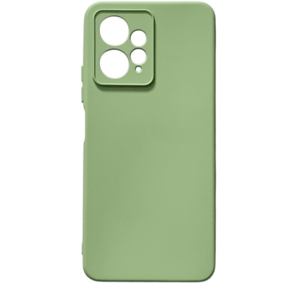 Накладка (з мікрофіброю) GETMAN Liquid Silk Full Camera для Xiaomi Redmi Note 12 4G- фісташковий Накладка (з мікрофіброю) GETMAN Liquid Silk Full Camera для Xiaomi Redmi Note 12 4G- фісташковий